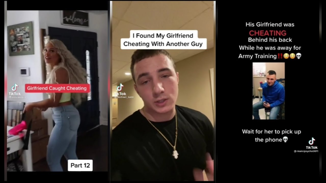 CAUGHT CHEATING Tiktok compilation #4 [CHEATING Girlfriend Edition]