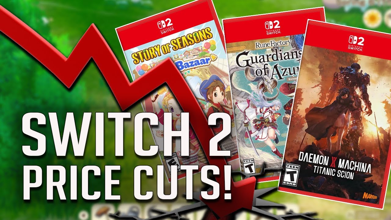 Price cuts on some Switch 2 Physicals!