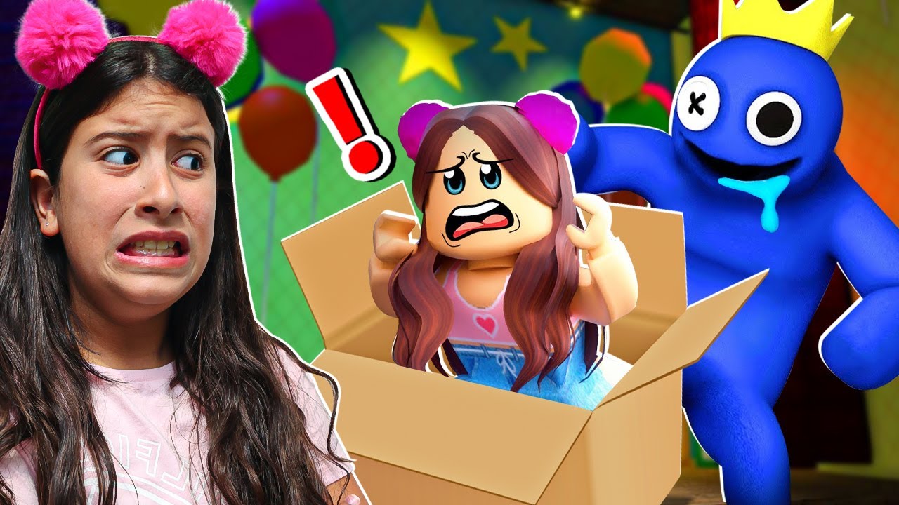 O PARQUE DE DIVERSÕES DO AZUL BABÃO • Rainbow Friends - Chapter 2