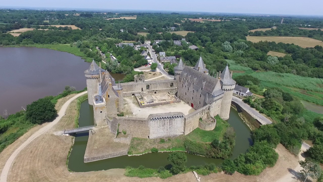Château de Suscinio, Morbihan, Bretagne - DRONE