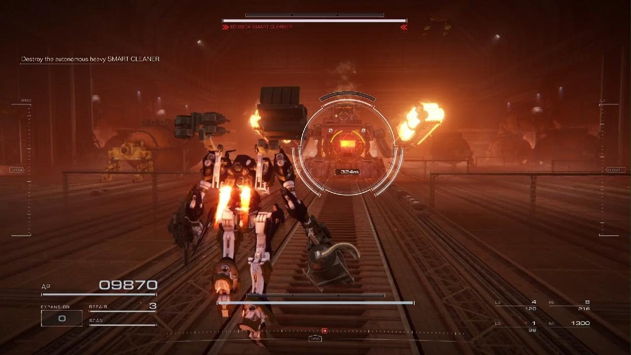 Armored Core 6: Fires of the Rubicon - Cinder & Smart Cleaner fight