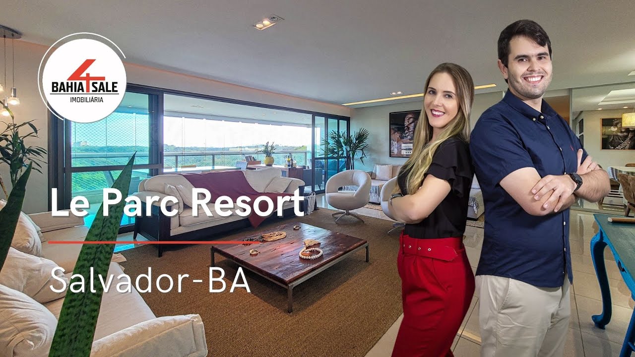 Apartamento no Le Parc, 4 suítes para alugar, 243 m² por R$ 16.100/mês - Patamares - Salvador/BA