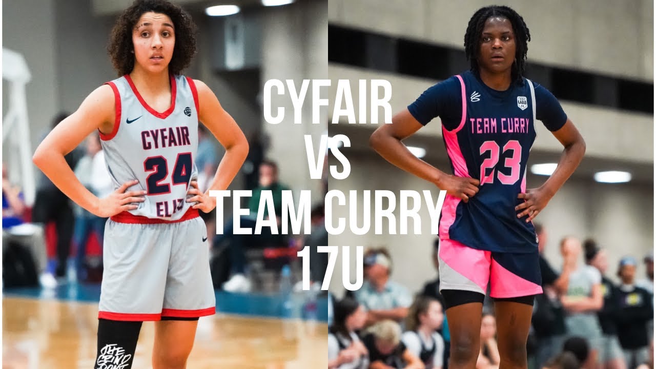 Milaysia Fulwiley vs Aaliyah Chavez !!!! Cyfair vs Team Curry 17u #clashoftheclubs