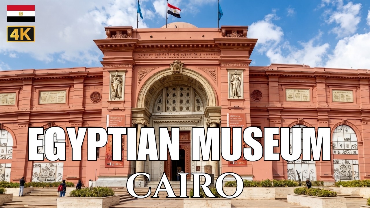 Egyptian Museum Cairo Guided Walking Tour: Unseen Mummies & Golden Treasures, 4K, cc.