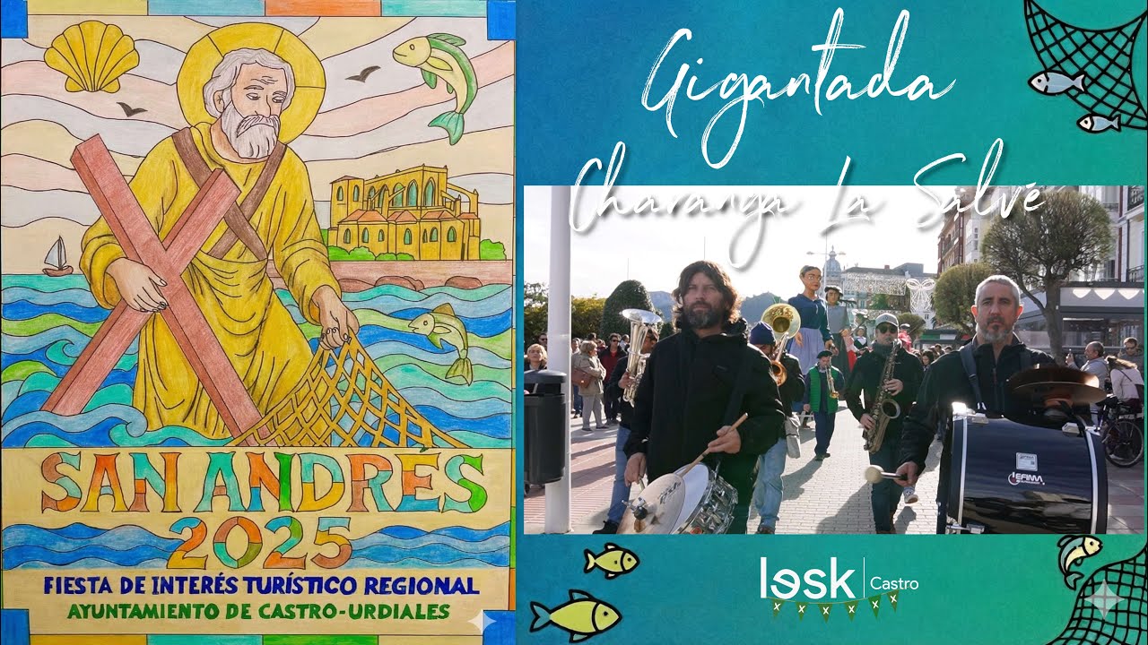 Gigantada | Charanga La Salve & Gigantes y Cabezudos | San Andrés | Castro-Urdiales | 2025