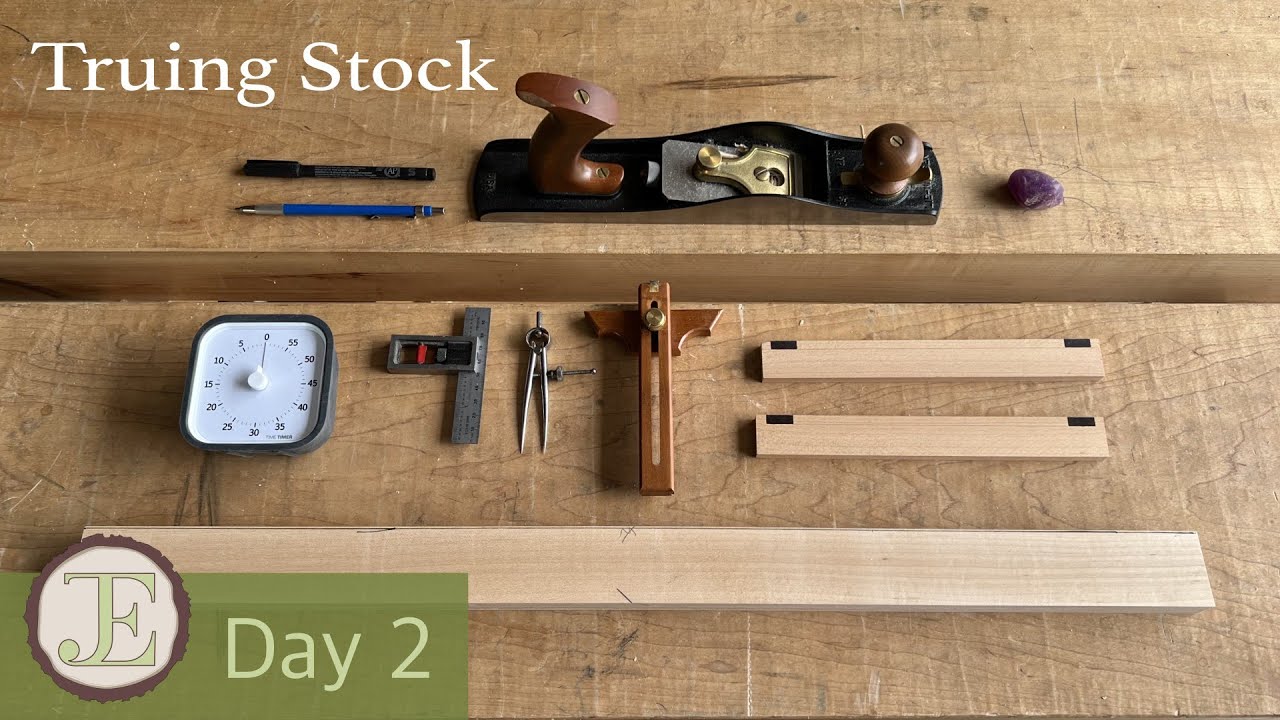 Truing Maple Stock With A Low Angle Jack - The Hand Tool Practice: Day 2