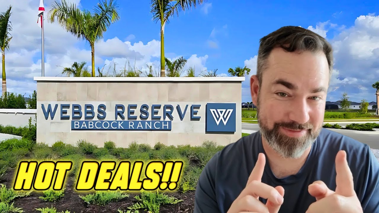 UNBELIEVABLE Deals in Babcock Ranch Florida New Multi-Family Homes at Webbs Reserve - Must See!!