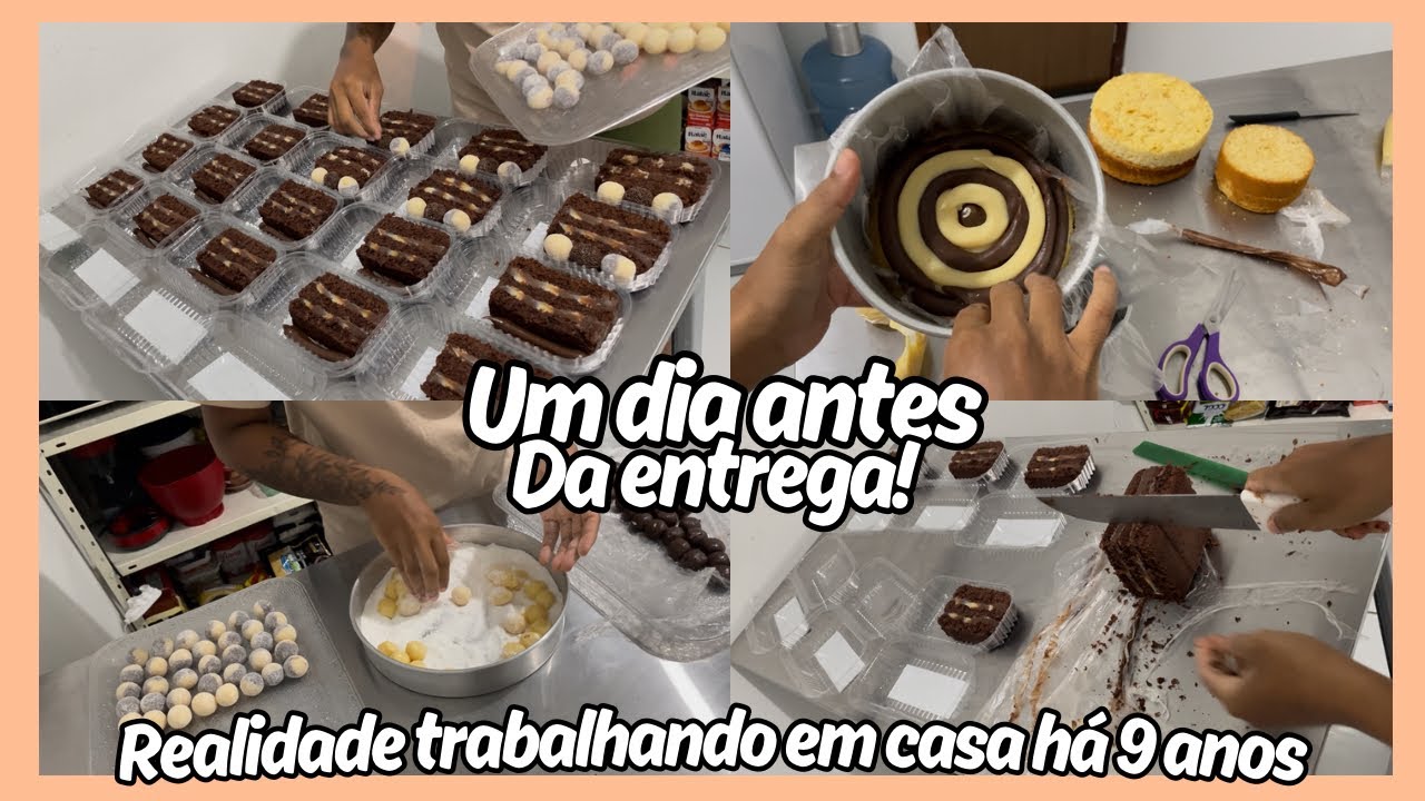 MINHA ROTINA É ASSIM E NÃO TROCO POR NADA! 30 MARMITAS DE FESTA, BOLO 4kg, BOLO 6kg, COMPRAS…