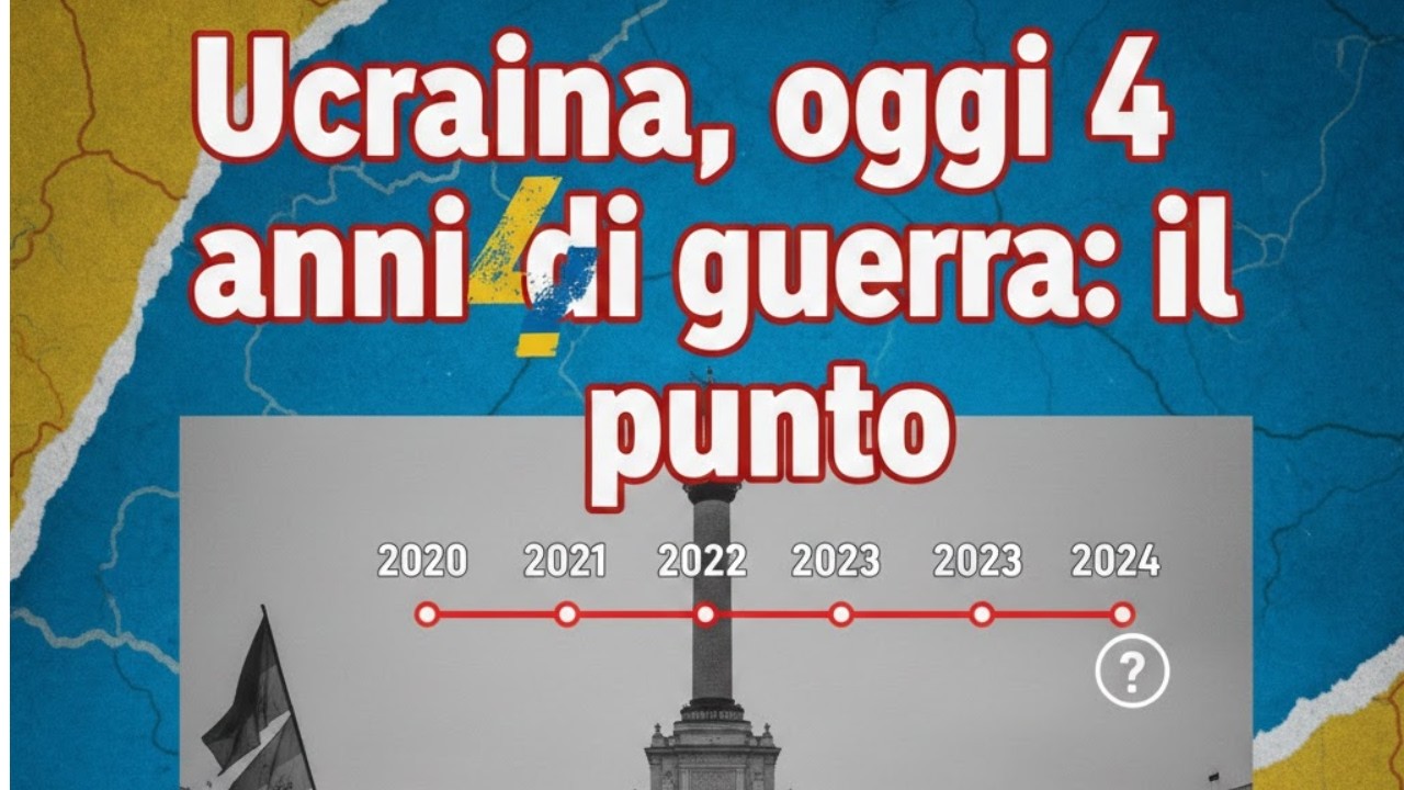 Quattro anni di guerra in Ucraina: il punto