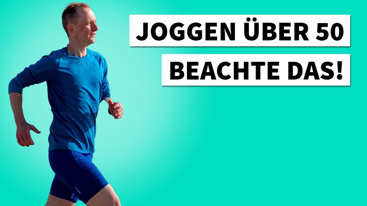 Joggen über 50: Die wichtigsten Tipps für Späteinsteiger
