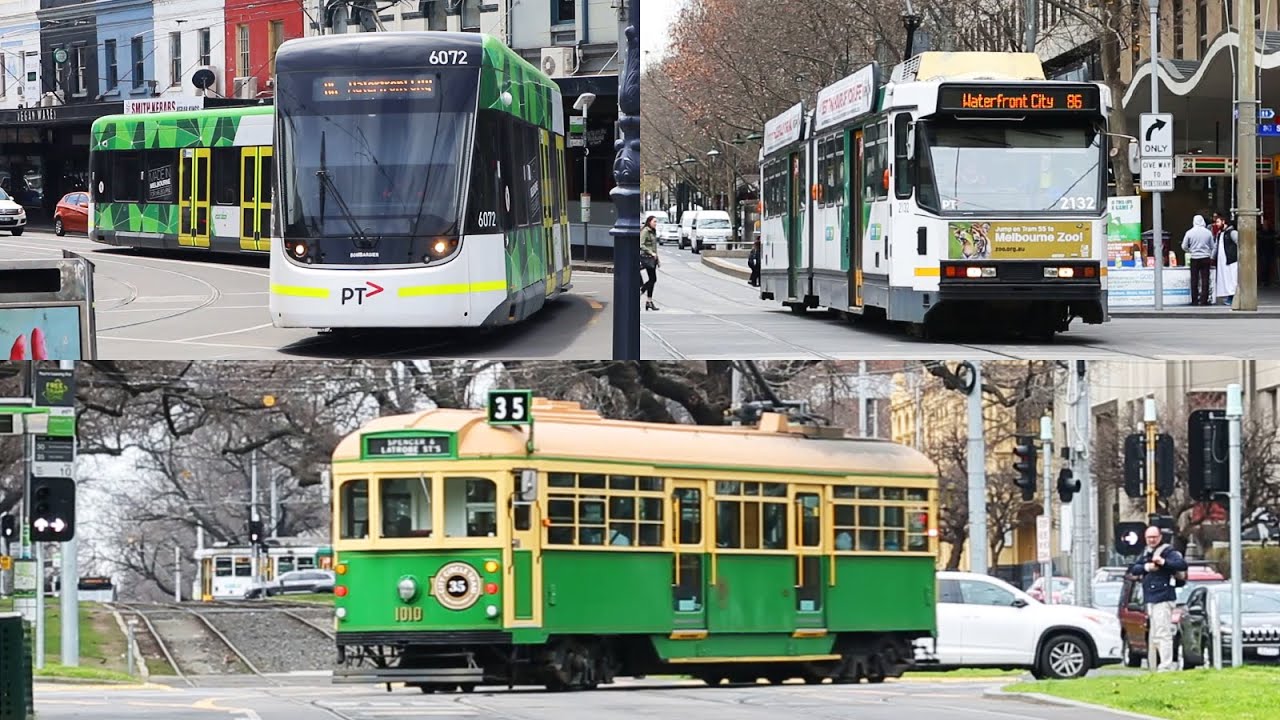 Melbourne Tram Classes as of January 2021