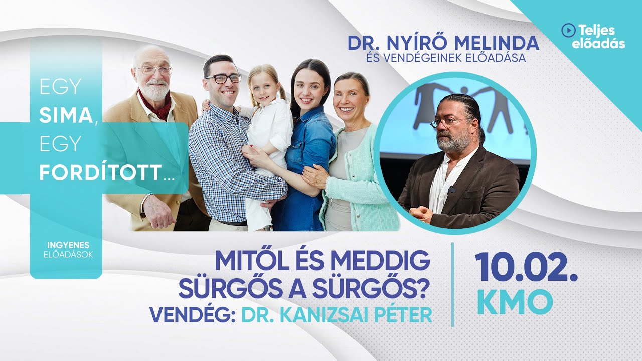 Tudomány és Egészség - Dr. Kanizsai Péter :: Mitől sürgős a sürgős?