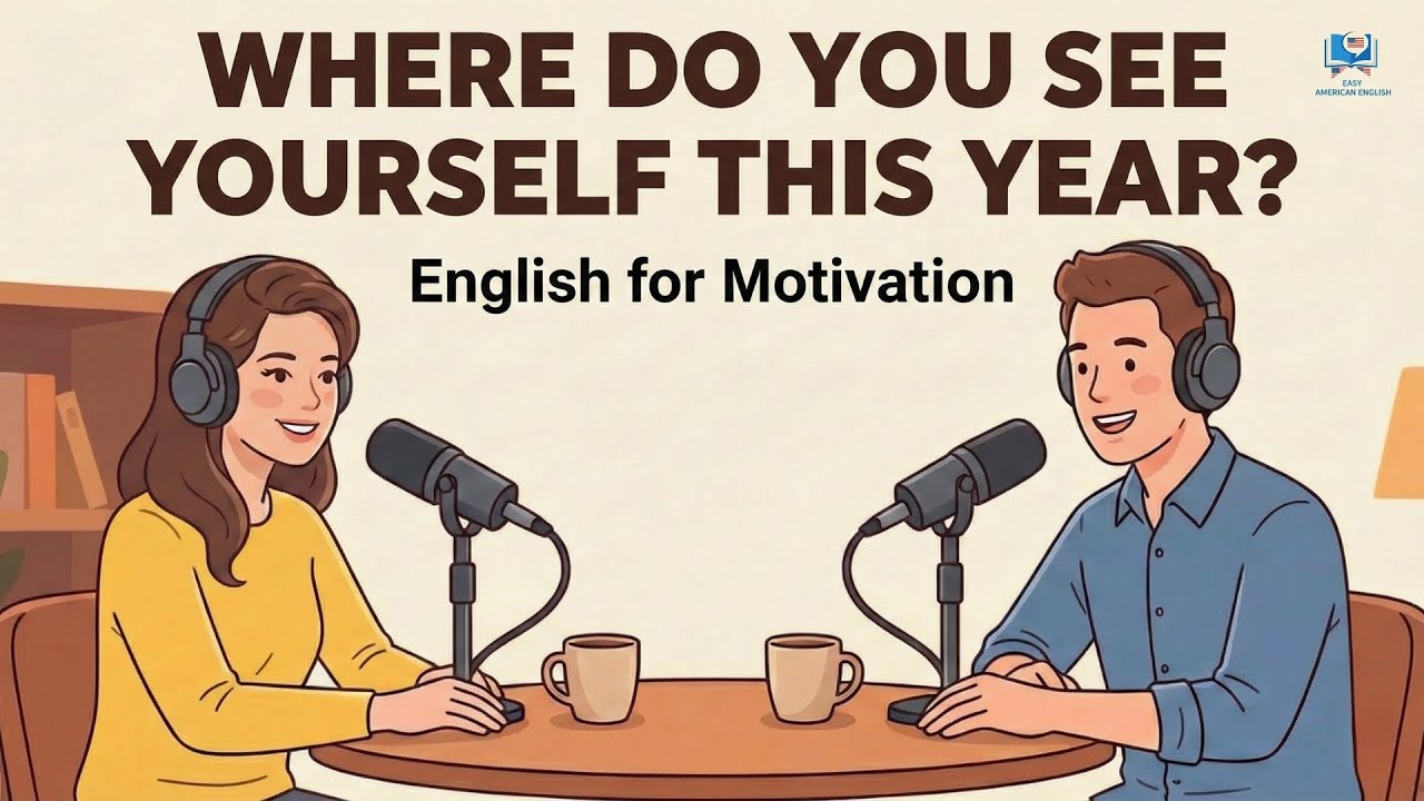 English Conversation for Motivation | Easy English for Beginners | Easy American English