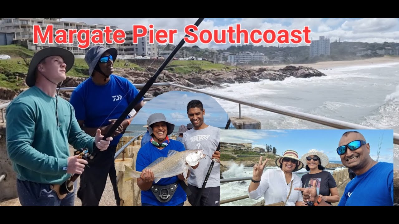 Margate Pier Fishing #michaelandangiefishingadventures #tidytowns #daiwa