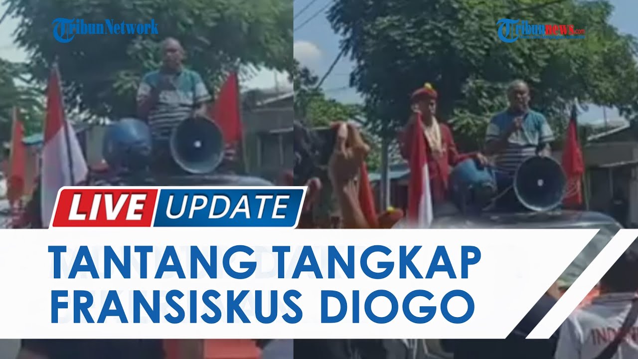 Eks Bupati Sikka Ikut Demo Mahasiswa, Tantang Kejari Tangkap Fransiskus Diogo atas Kasus Korupsi