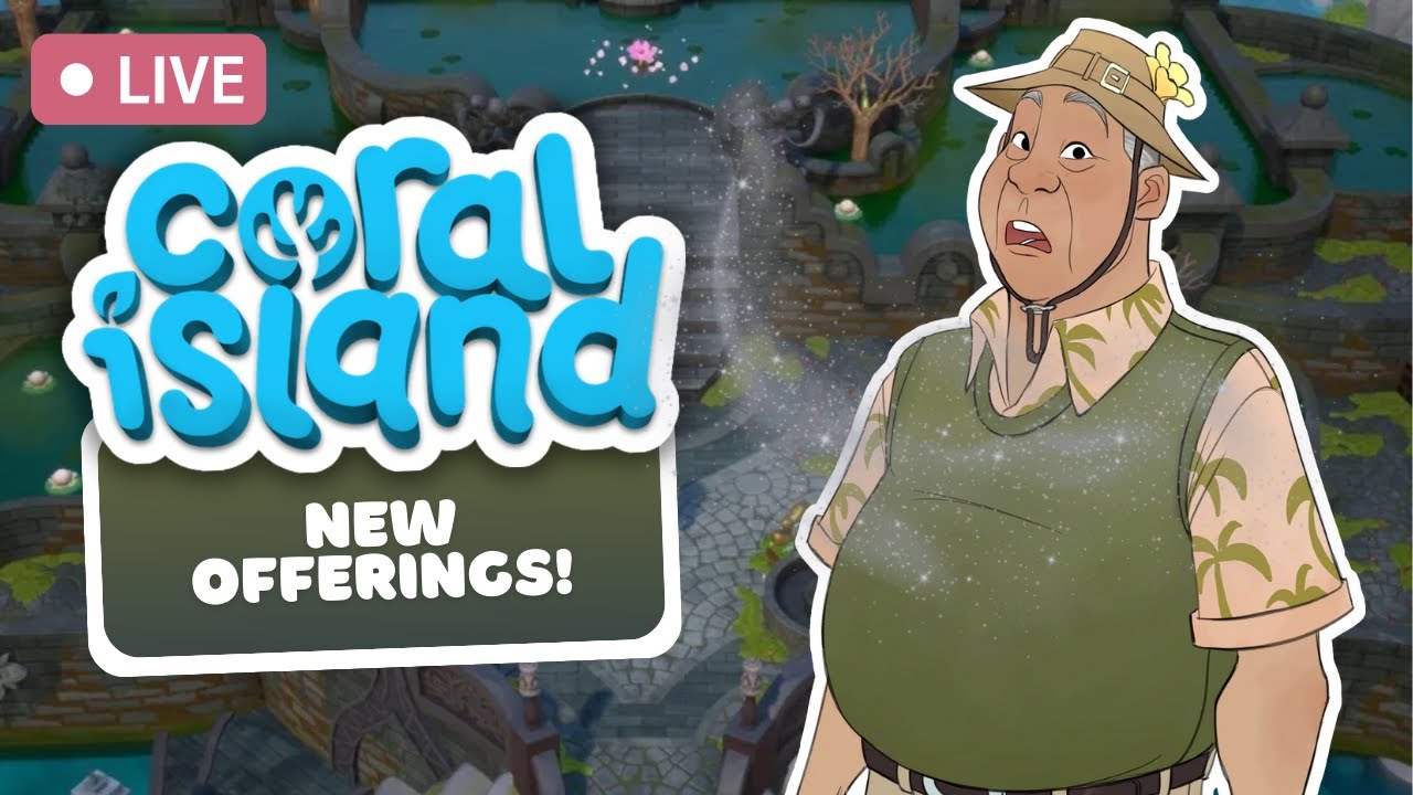 🔴 Completing NEW Temple Offerings on Coral Island! (Year 2) | PC Early Access