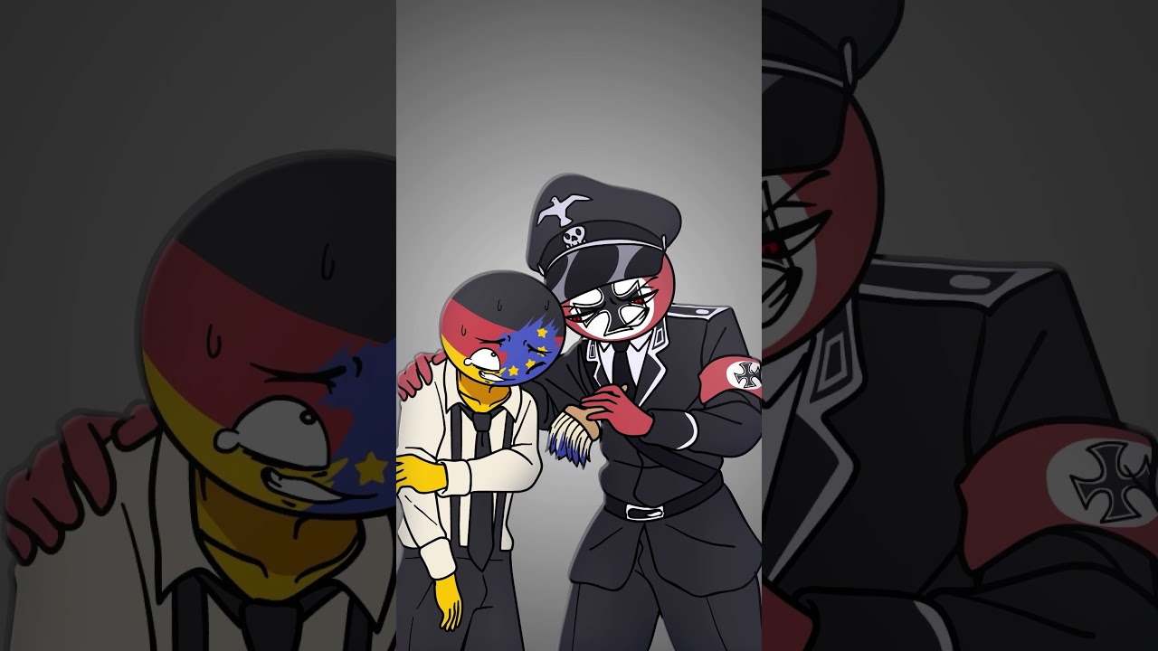COUNTRIES AND THE PAST 🎯 #countryhumans