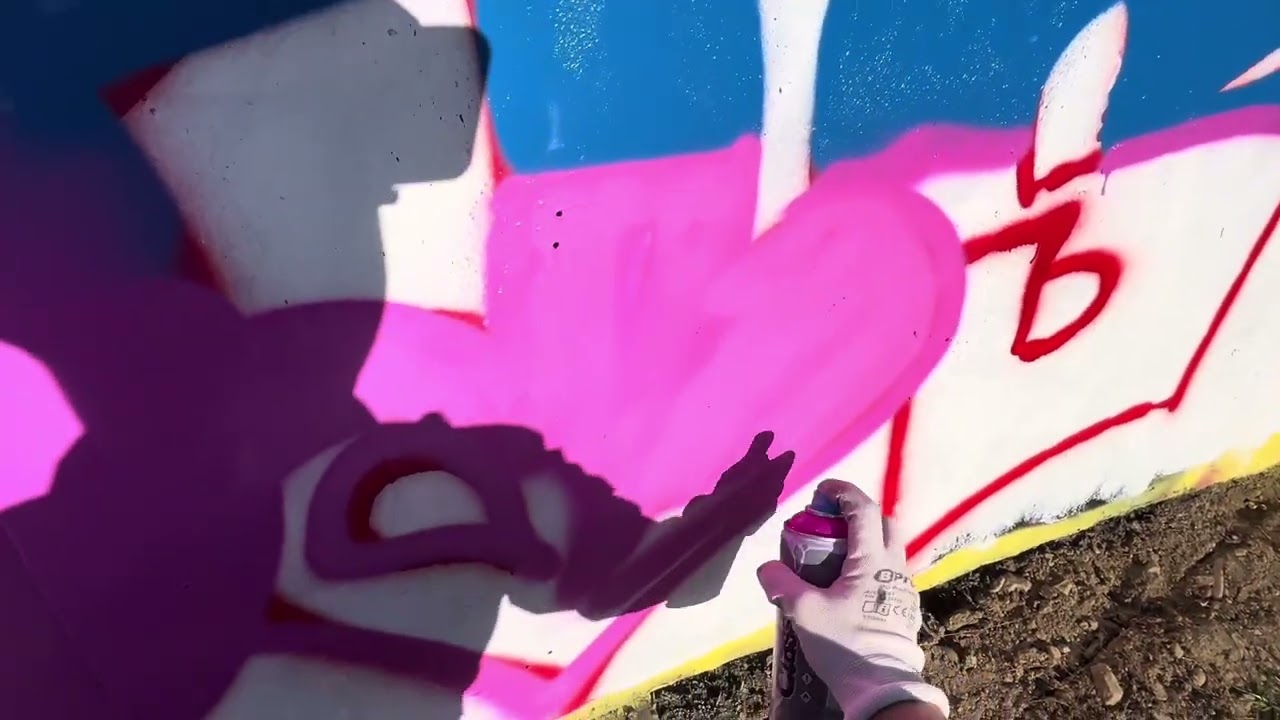 Graffiti | DRN x OTS | Painting with the colors i got from OTS shop 🎨