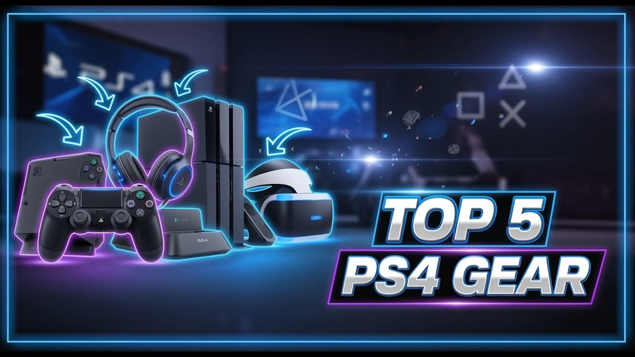 TOP 5 Best PS4 Accessories 2026 | Get the Most Out of Your PlayStation 4.