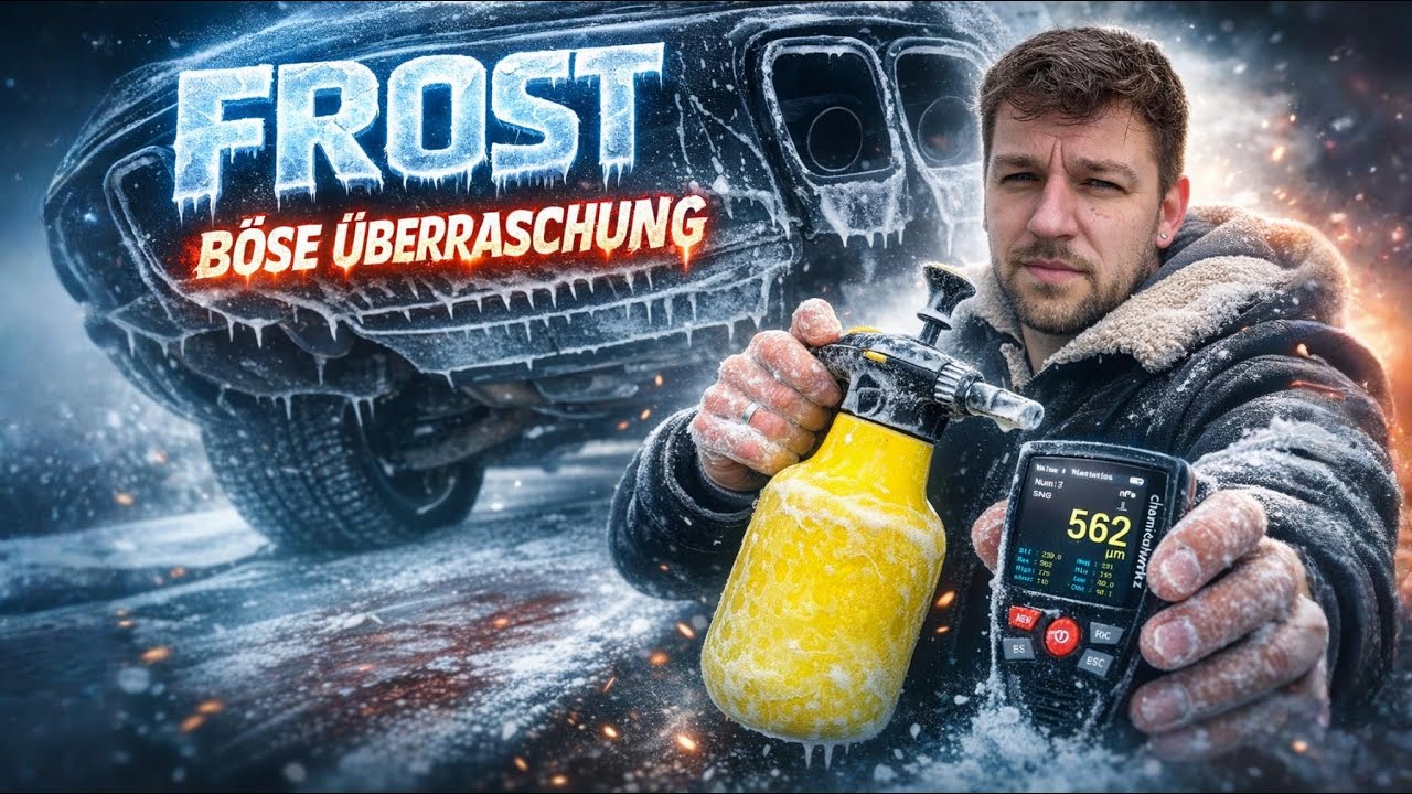 -10° WINTER-FROST & BÖSE Überraschungen in der Fahrzeug-Aufbereitung vom Profi ! RANGE ROVER VELAR