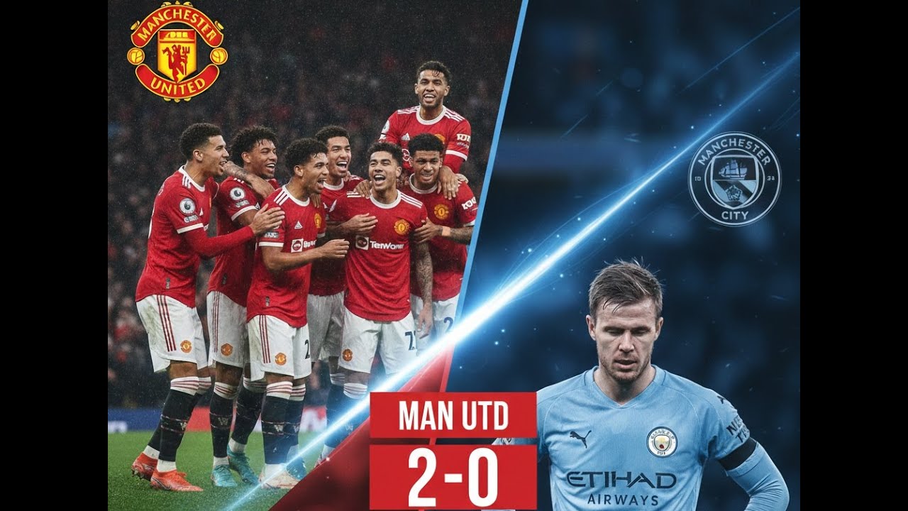 MANCHESTER IS RED!  Analisis MU 2-0 City: Dominasi Setan Merah di Derby! Haaland Tak Berkutik! #mufc