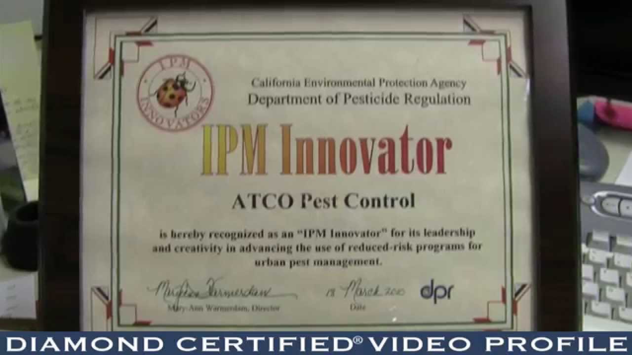 ATCO Pest Control Diamond Certified Video Profile