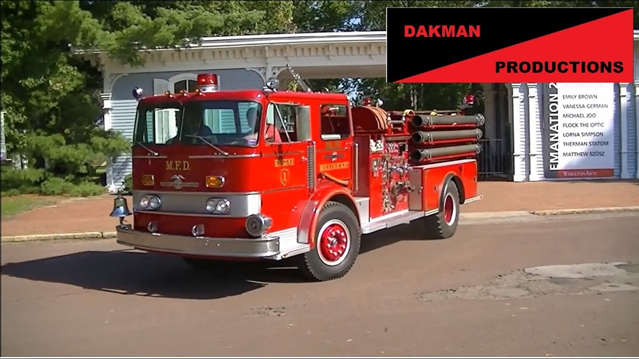 2017 Glasstown Antique Fire Brigade Fire Truck Parade