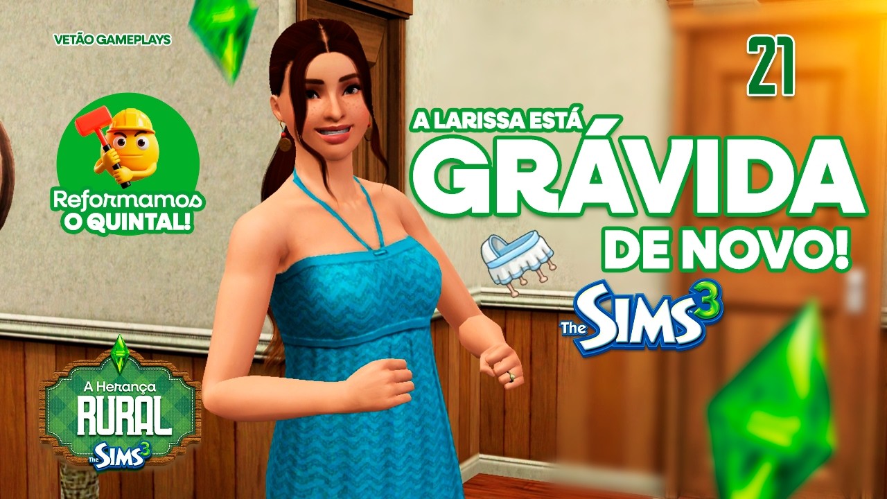 THE SIMS 3 | A família VAI CRESCER! de novo 🤪🤰🏻 | Ep. 21