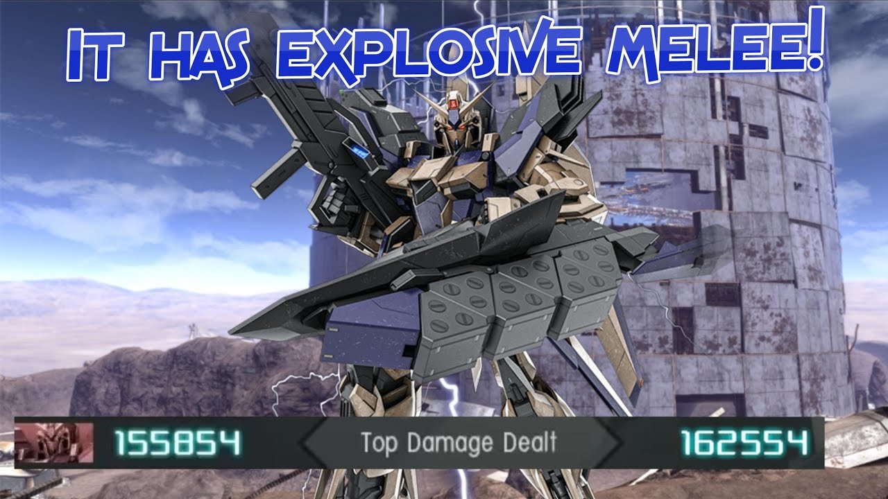 GBO2 Gundam Delta Kai Ground Type: It has explosive melee!