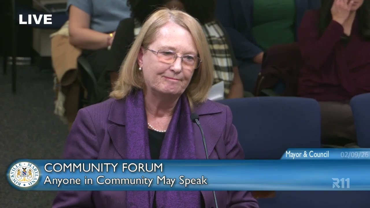 Rockville Mayor & Council Meeting: 2/9/2026