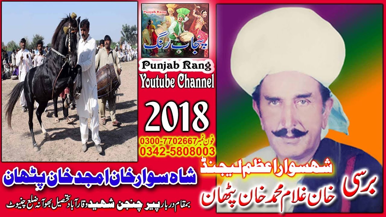Best Horse Dance Punjab / Barsi Ghulam Muhammad Pathan 2018 Waqar Abad Chiniot/07