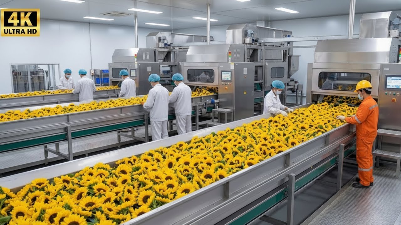 Inside the World’s Largest Snowy Owl Processing Plant  Feather & Meat Harvesting Line Full Tour