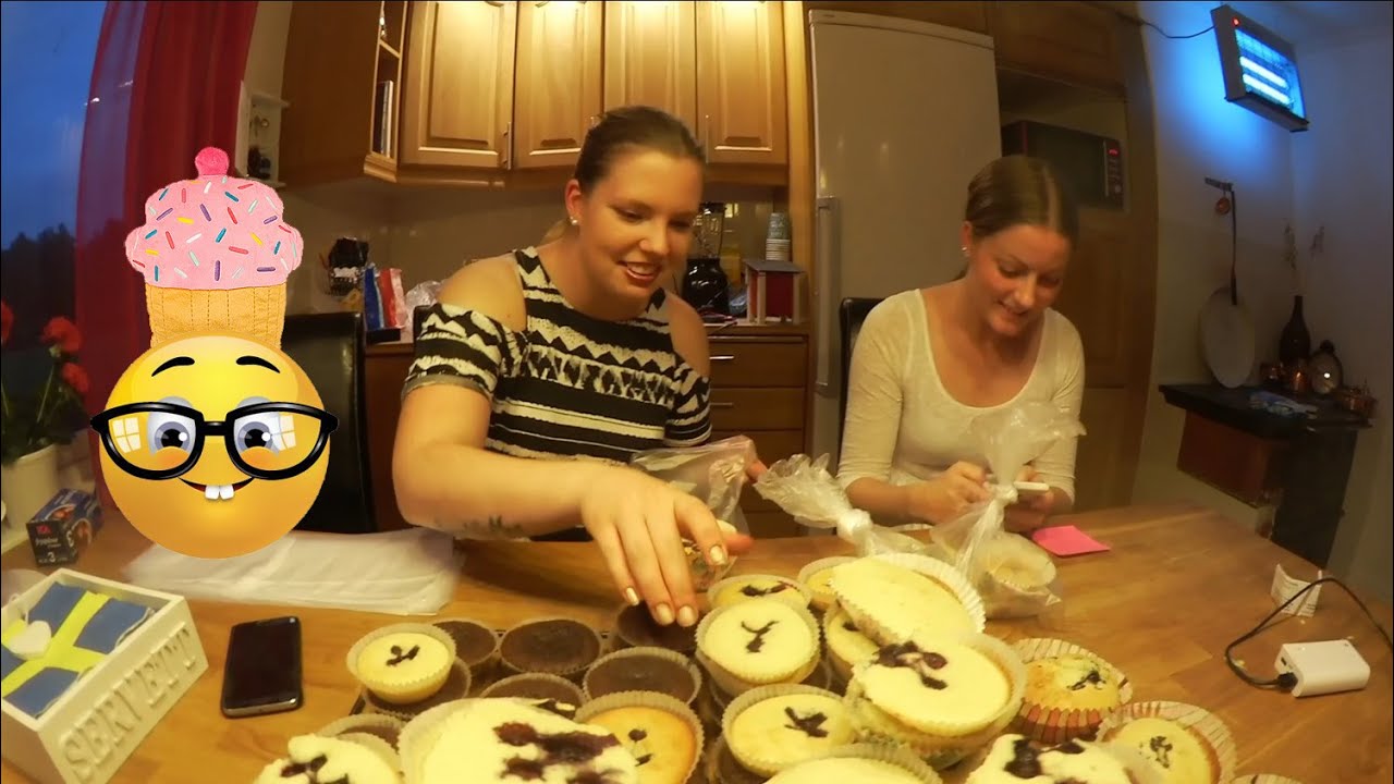 Bakar 100 muffins / chit chat skolstart