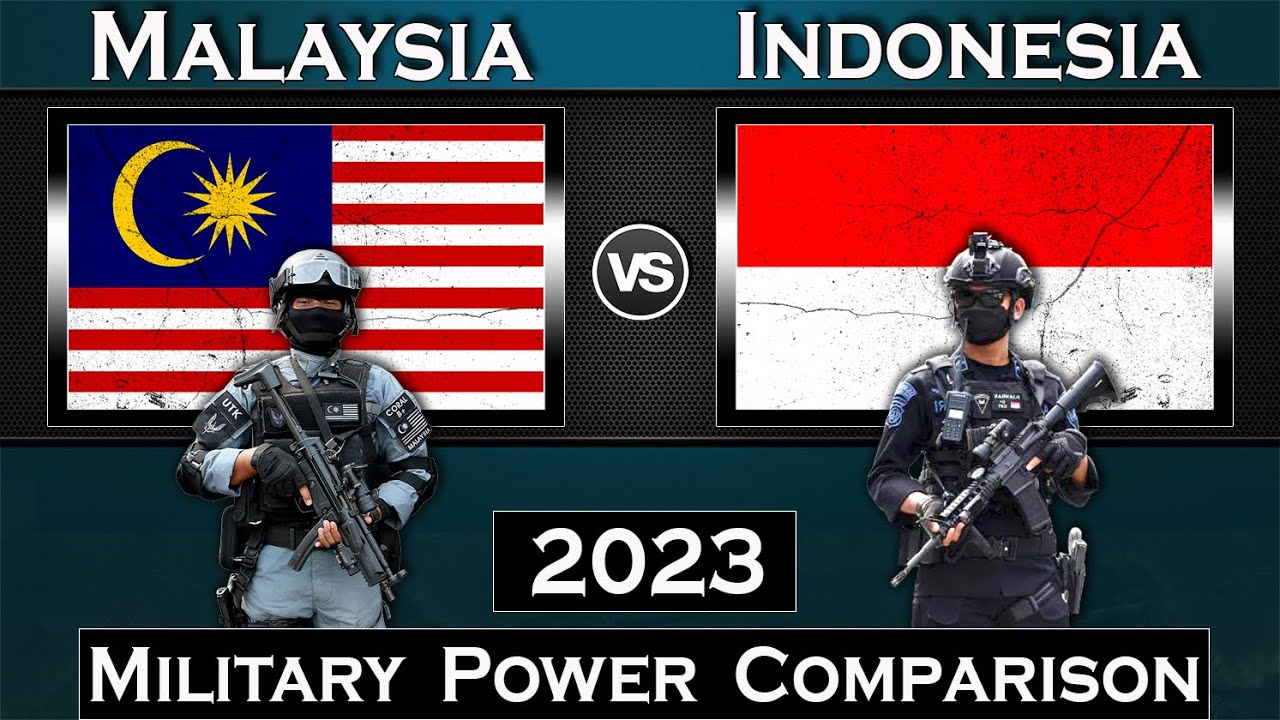 Malaysia vs Indonesia Military Power Comparison 2023 | Global Power