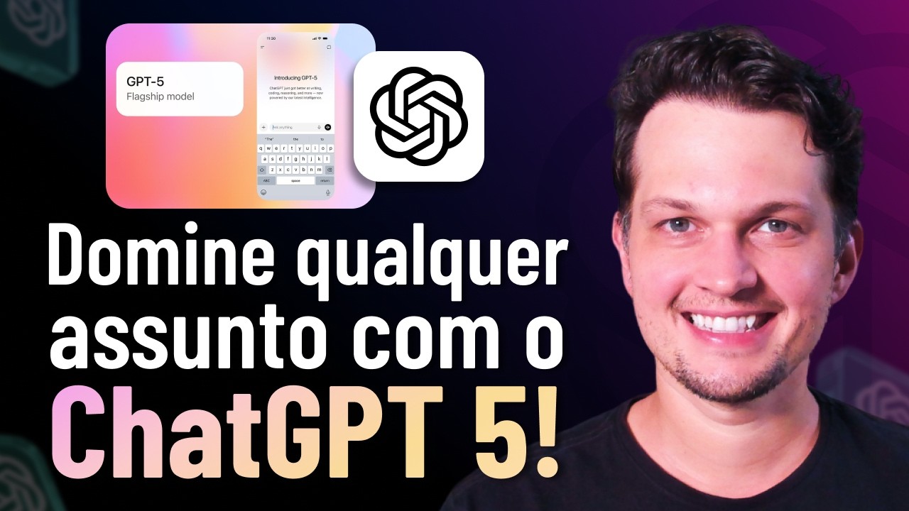 COMO APRENDER COM O GPT5 - ChatGPT Study Mode te ensina qualquer coisa!