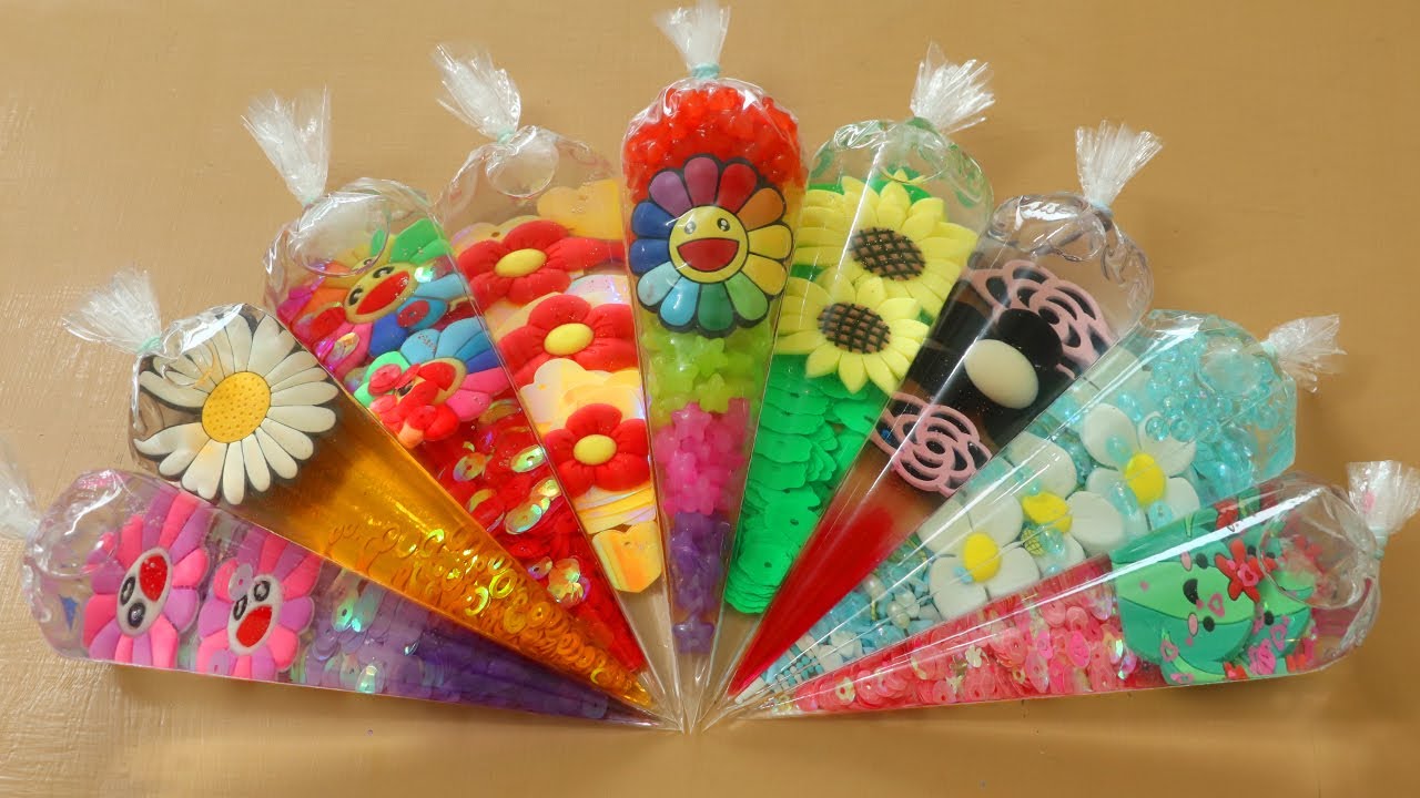 Making Slime with Piping Bags! Most Satisfying Slime Video★ASMR★#ASMR #PipingBags
