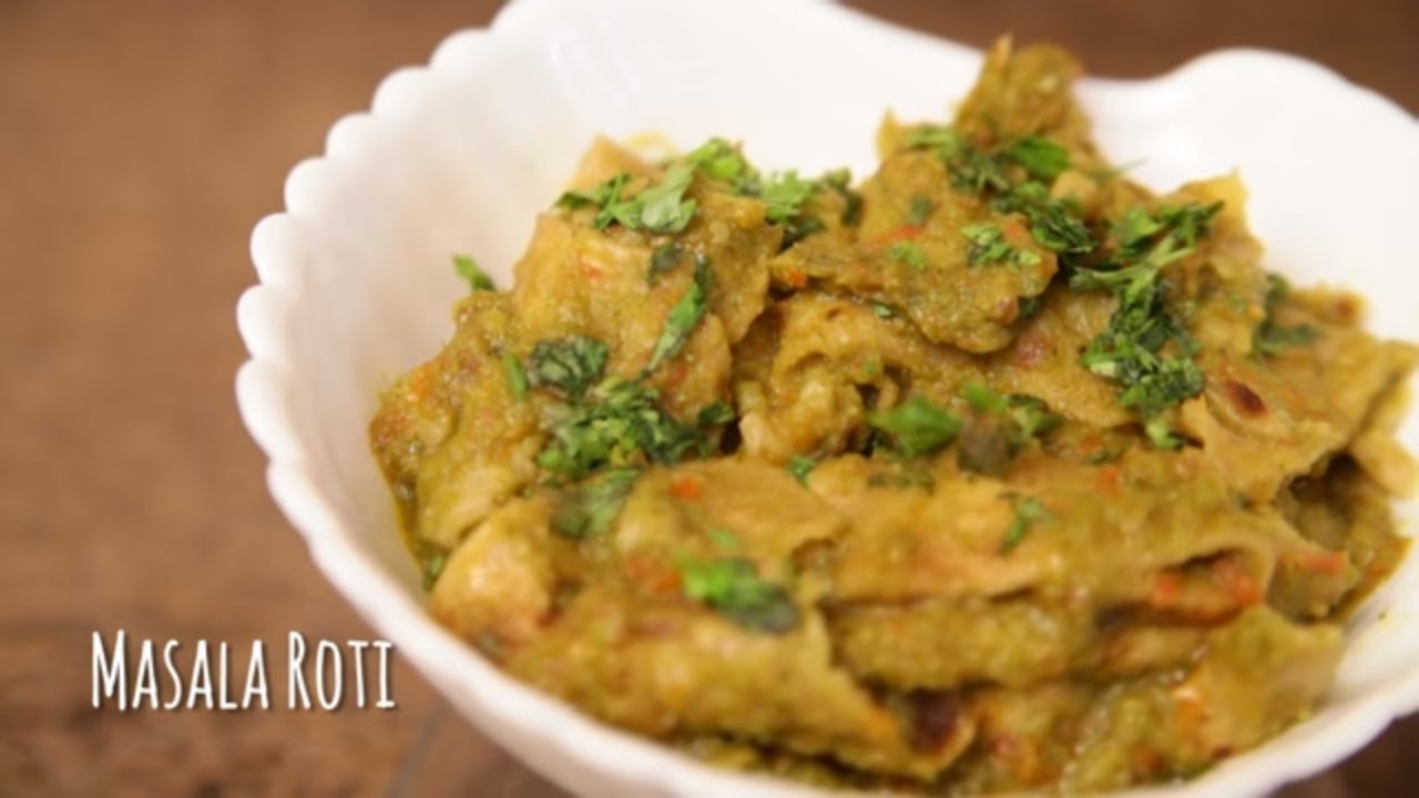 How To Make Masala Roti | Recipe From Leftover Chapati | Veena Gidwani | Easy Breakfast Snack