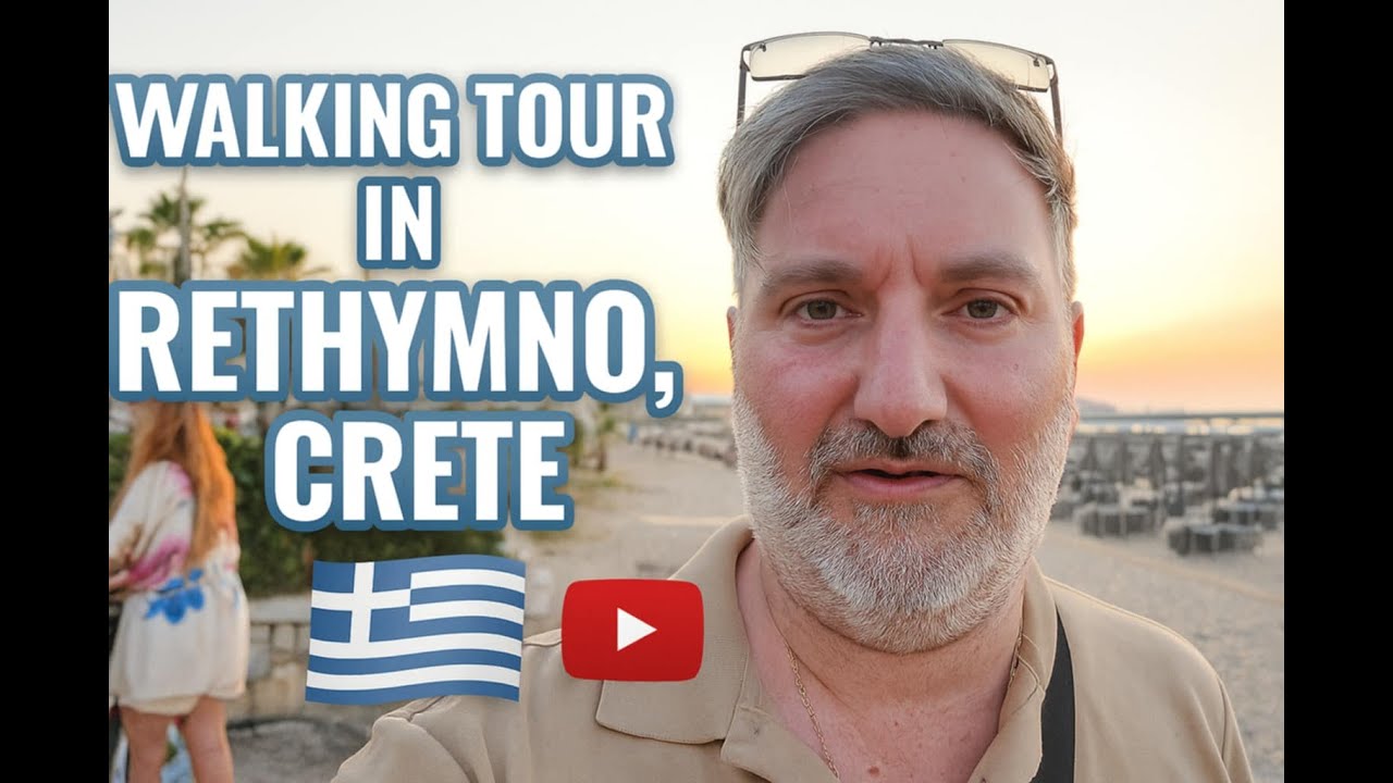 Family Walking Tour in Rethymno, Crete 🇬🇷 | Exploring the Old Town with Our Son #Rethymno #Crete