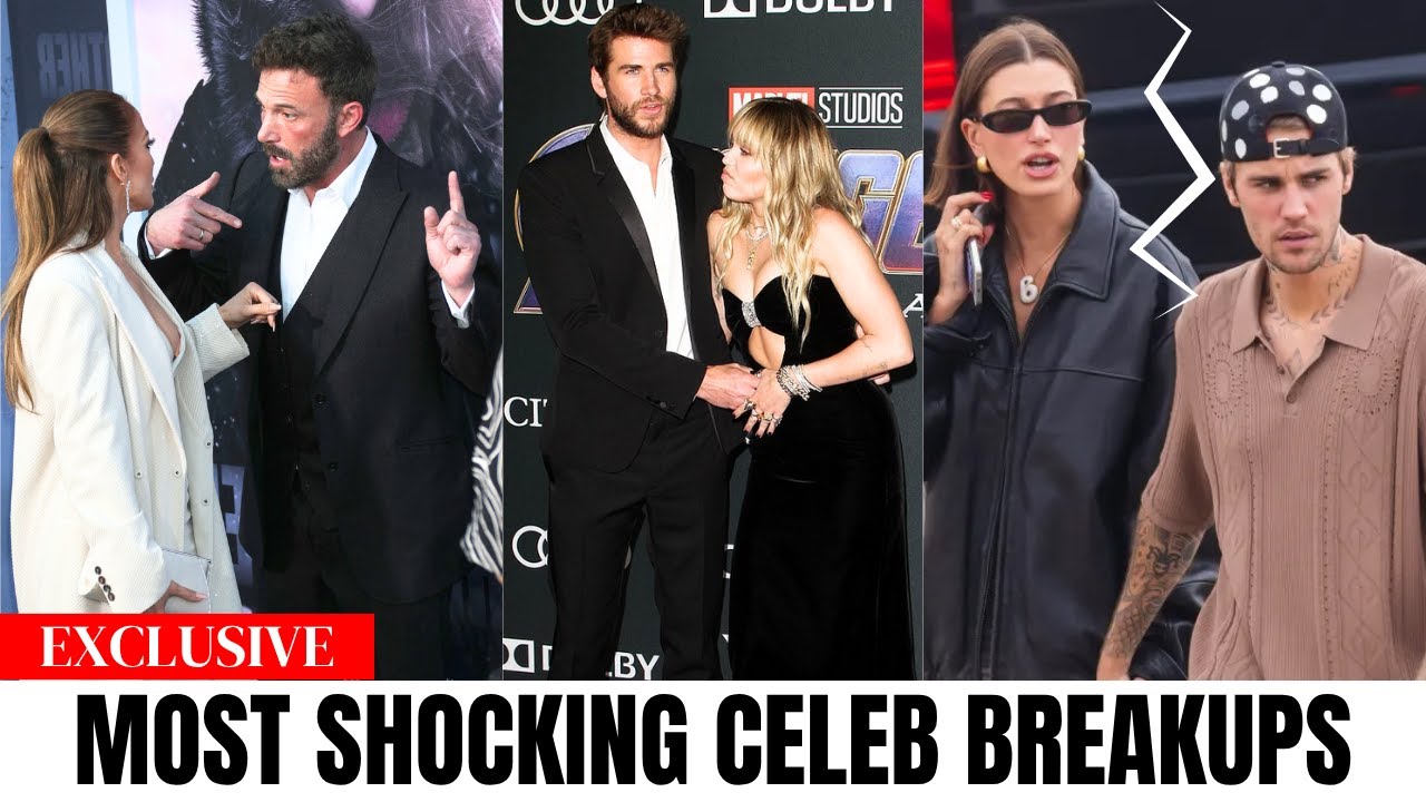 Top 12 Most Shocking Celebrity Breakups of 2025 (So Far)