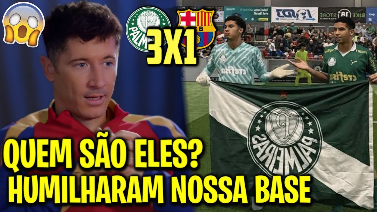 GRINGOS SURPREENDIDOS COM SUB14 DO PALMEIRAS NO MTU CUP!!
