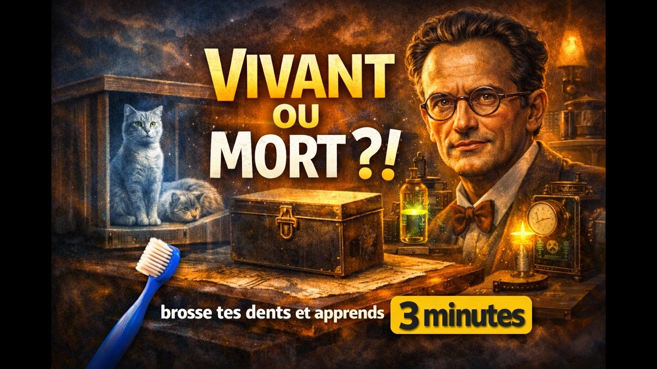 Le chat de Schr&ouml;dinger : vivant ET mort ? (Enfin expliqu&eacute; simplement)