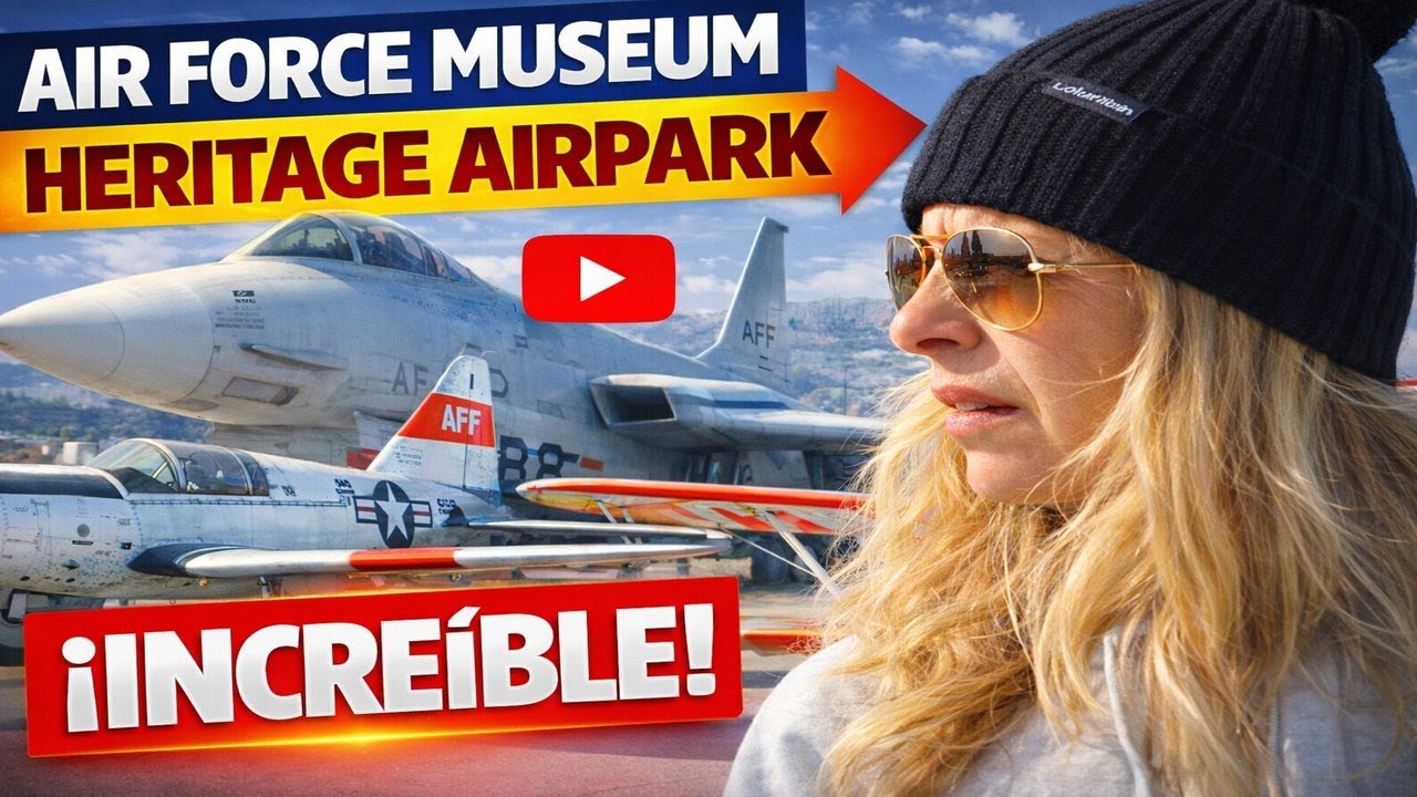 No esperaba ver ESTO en el Air Force Museum | Heritage Airpark.🛩✈
