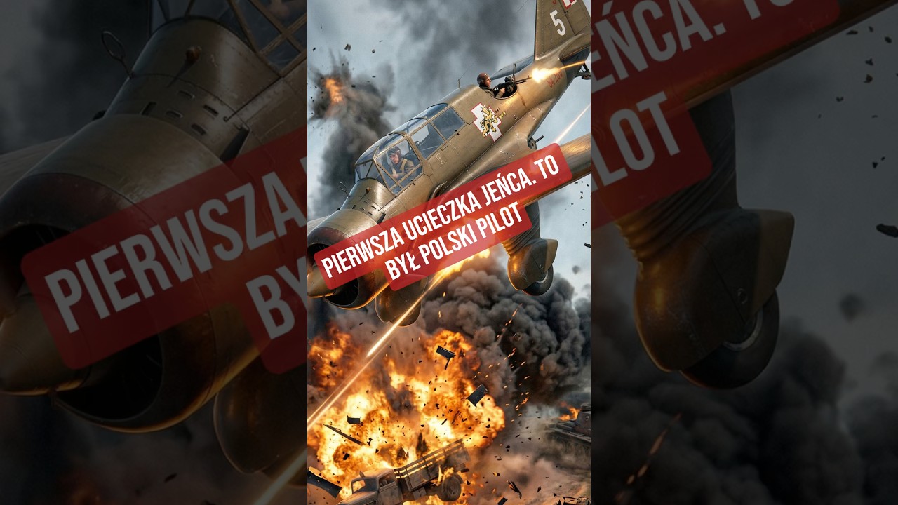Polski pilot uciekł Niemcom we wrześniu. ZABRAŁ samolot. Brawurowa ucieczka jak z filmu
