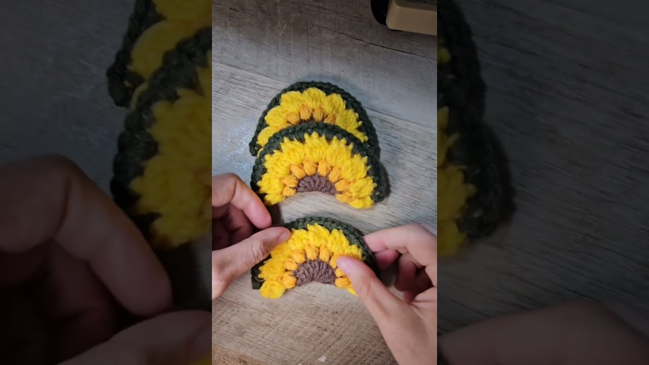 Great way to use scrap yarn! And to use those fun hair clips...I'm addicted myself. 