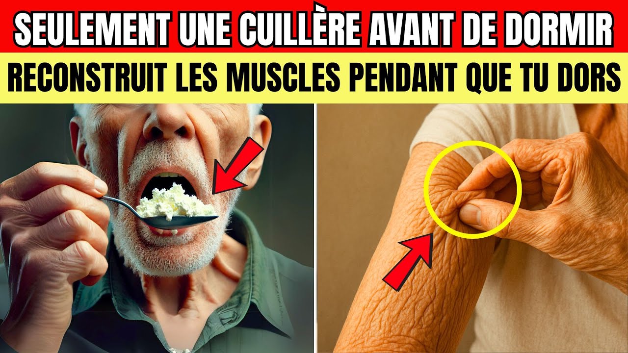 Personnes âgées : mangez CECI avant de dormir pour préserver vos muscles - 4 meilleurs aliments