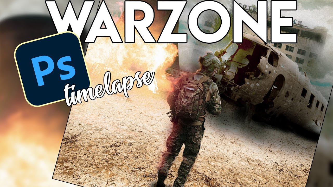 WARZONE! - Photoshop CC 2020 Speed Art