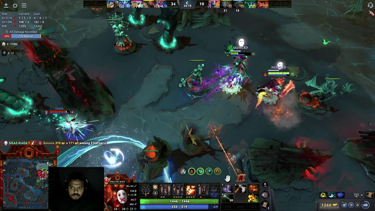 Archon MMR Climb | Offlane Wraith King Ranked Grind | Dota 2