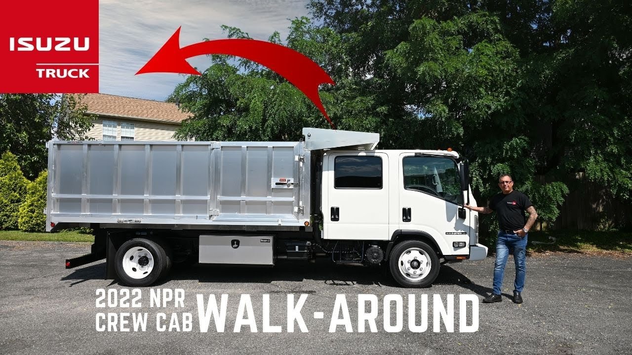 CRAIG'S WALK-AROUND VIDEO II 2022 ISUZU NPR CREW CAB