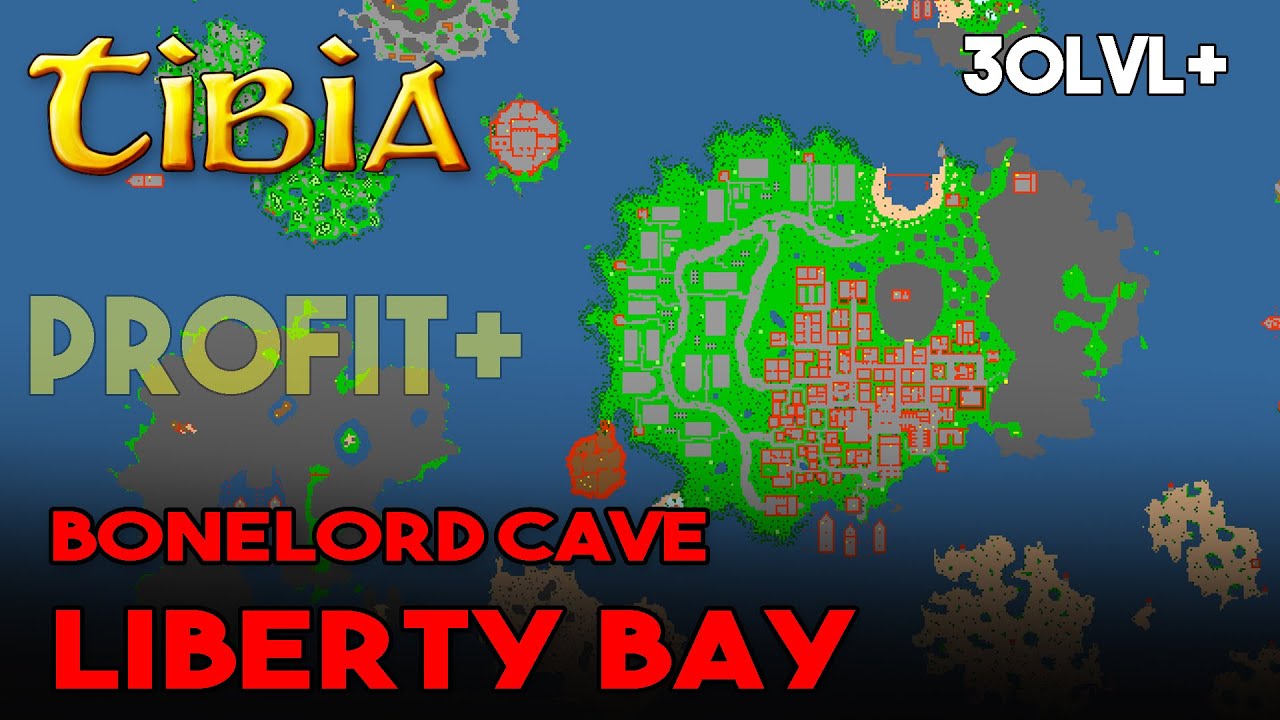 SZTOS PROFIT - Tibia - Liberty Bay Bonelord Cave - Bonelord - Elder Bonelord - Braindeath