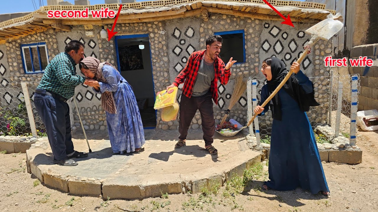 Family drama: The presence of second wife's father made first wife angry and Invasion